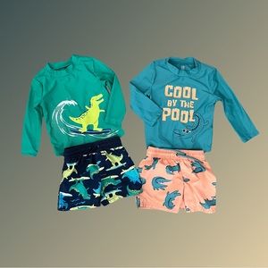 ❌ *SOLD* Swimwear for Toddlers 2 Sets